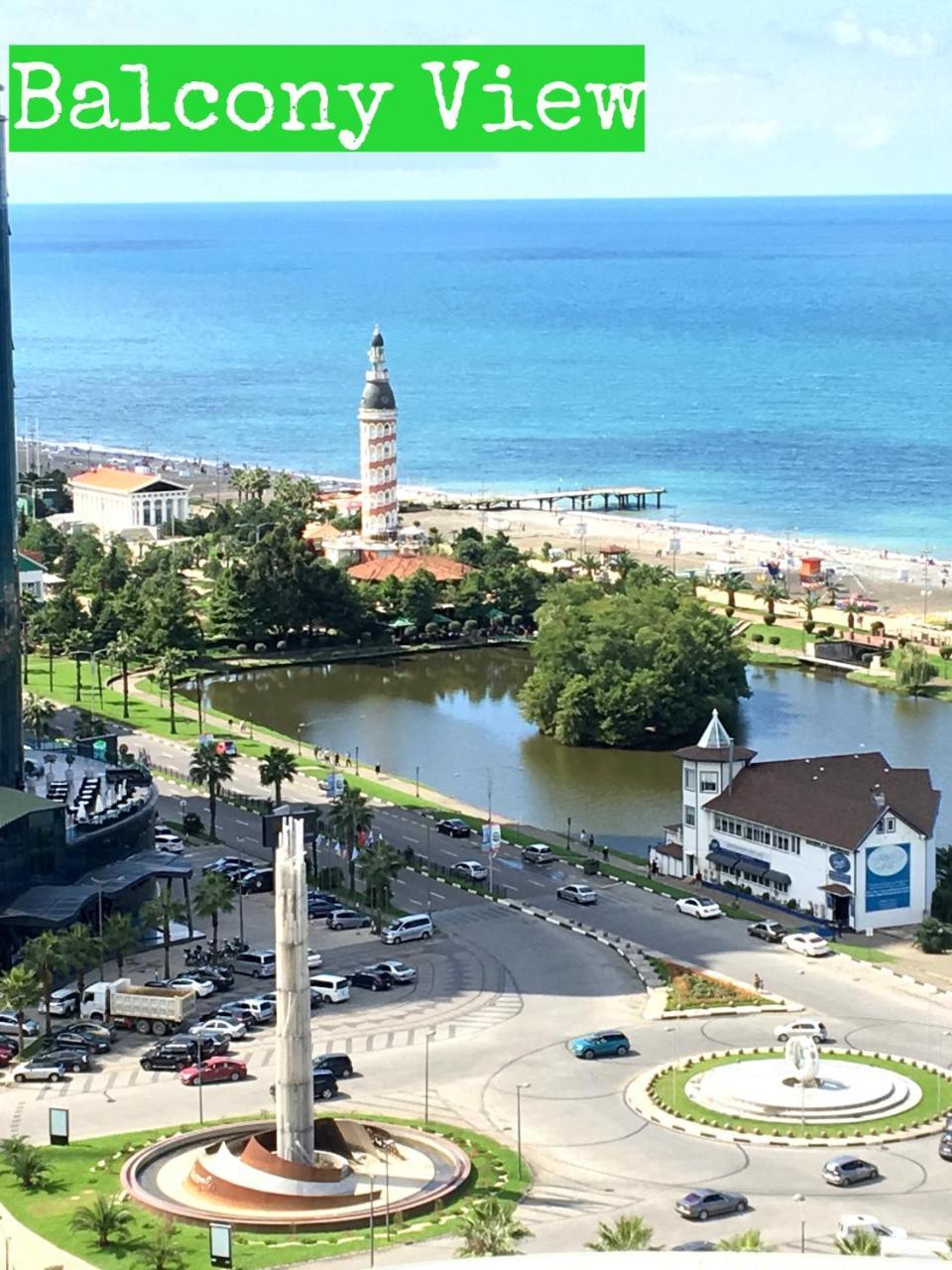 Panorama Sea View Studio! บาทูมิ ภายนอก รูปภาพ