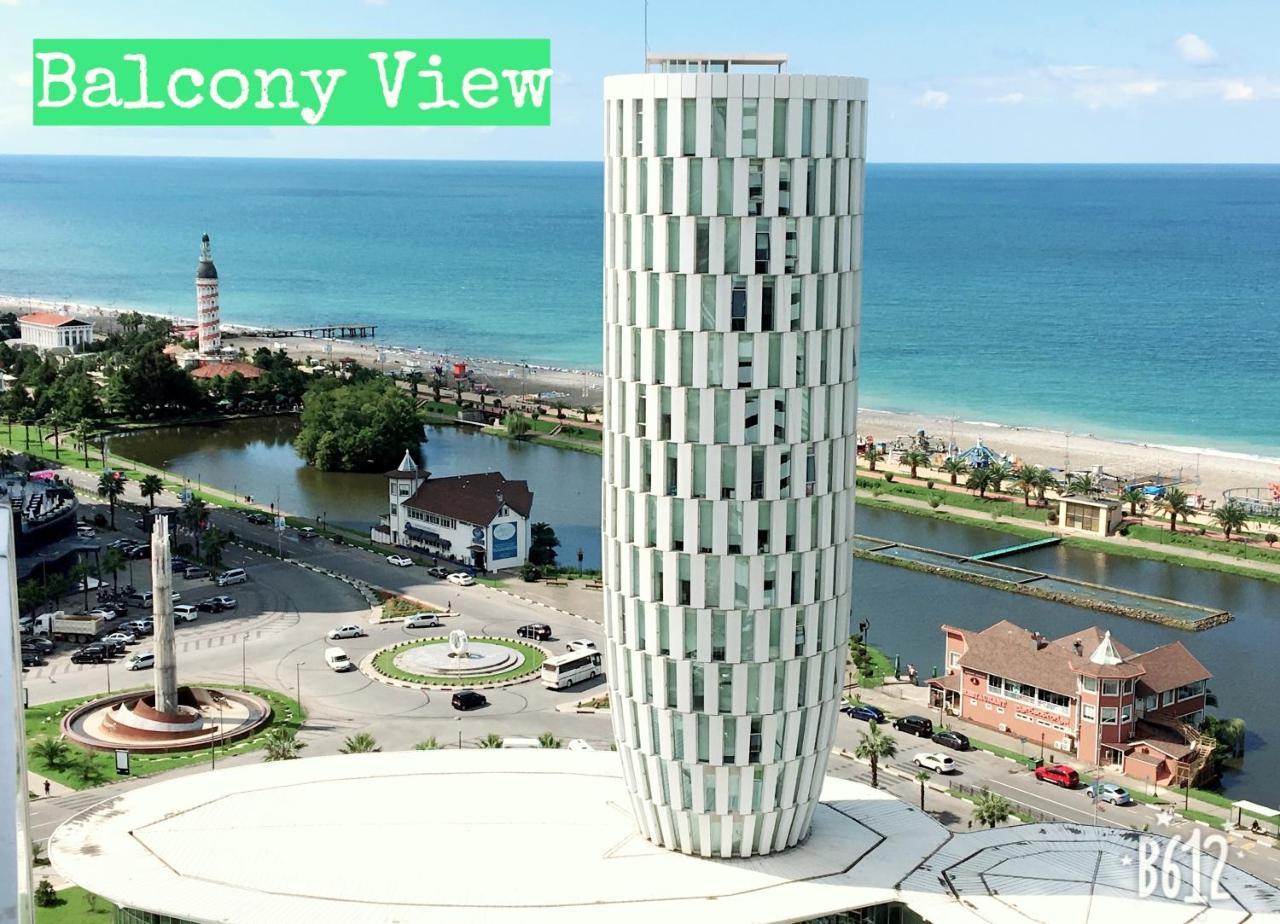 Panorama Sea View Studio! บาทูมิ ภายนอก รูปภาพ