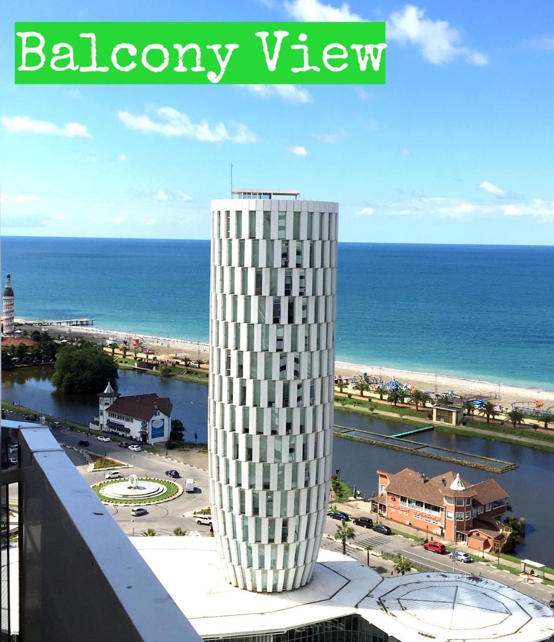 Panorama Sea View Studio! บาทูมิ ภายนอก รูปภาพ
